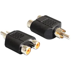 Delock Audio-Adapter - RCA weiblich zu RCA männlich