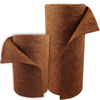 Aquagart 5m Kokosmatte Winterschutz Böschungsmatte Kokosfasermatte 800g/m2 0,25m breit