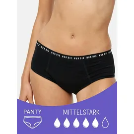 NUR DIE Periodenslip Alles Geregelt Panty mittelstark schwarz 1 Stück