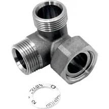 WOLF-Garten Wolf Winkel 3/4" Flx3/4"AGx3/4"AG für Systemtrennung