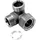 WOLF-Garten Wolf Winkel 3/4" Flx3/4"AGx3/4"AG für Systemtrennung