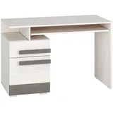 Schreibtisch Schülerschreibtisch PC-Tisch 119x55cm Pinie weiß grau MDF 110596704