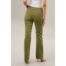 Aniston CASUAL Cordhose Bootcut Grün 46