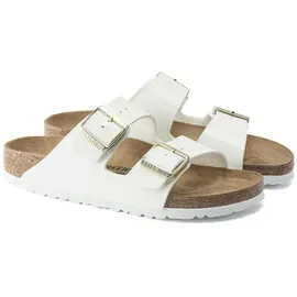 Birkenstock Arizona Birko-Flor patent white 39