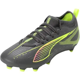 Puma Ultra 5 Match AG/FG Kinder matte aged silver/yellow alert 34