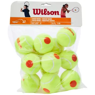 Wilson Starter Orange Tball Tennisbälle 12 Stück)
