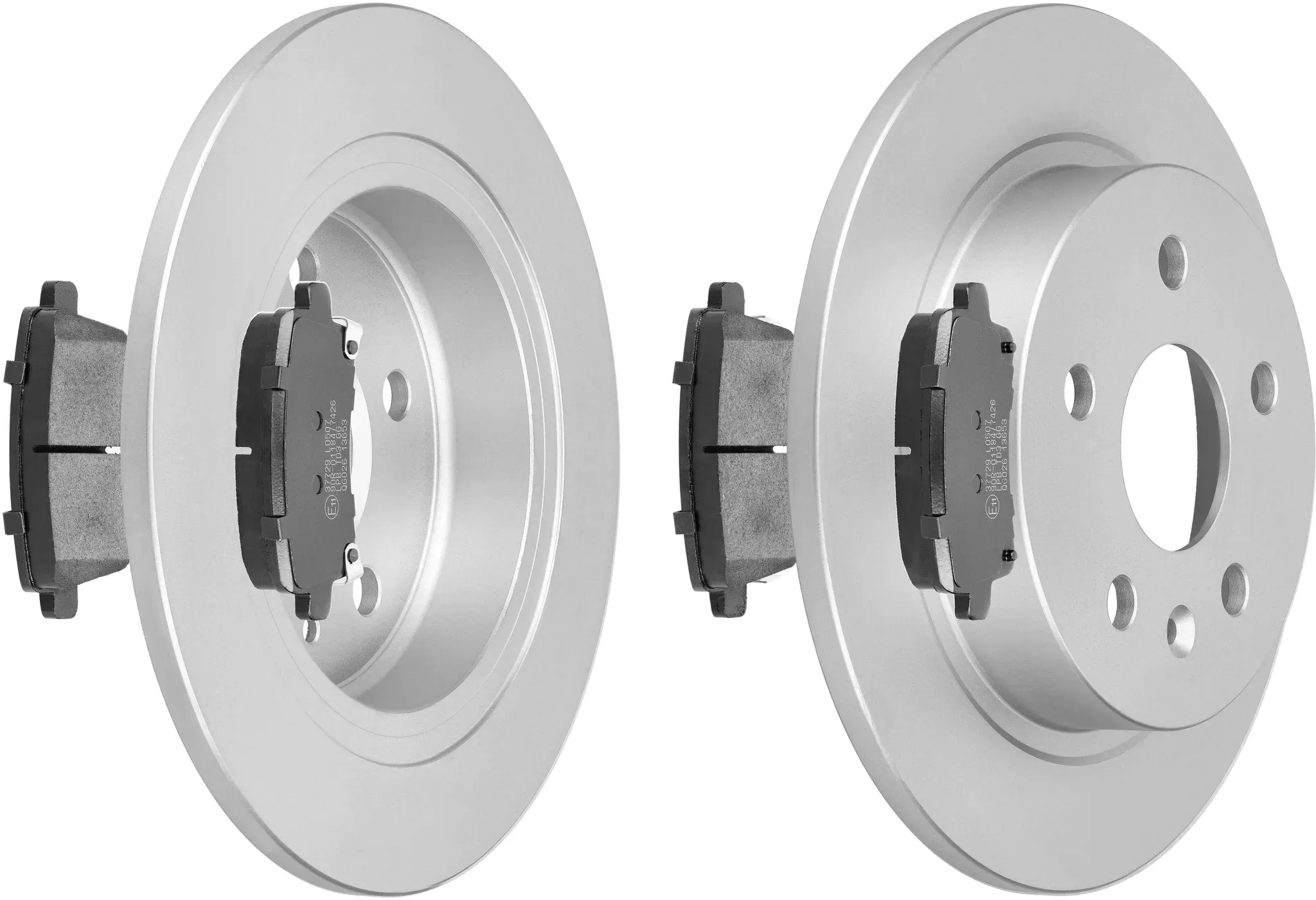 F.BECKER Bremsensatz, Scheibenbremse 13810143 Hinterachse voll 292mm 12mm für Vaughall Opel GM CHEVROLET BUICK