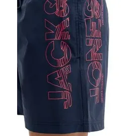 Jack & Jones PlusSize Badeshorts JPSTMAUI WAVE LOGO Blau 42