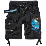 Brandit Textil Brandit Iron Maiden Savage Fear Of The Dark Kurze Hose - Black - 4XL