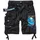Brandit Textil Brandit Iron Maiden Savage Fear Of The Dark Kurze Hose - Black - 4XL