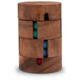 Logoplay Revolve - Zauberwürfel - Dreh-Puzzle - Kugelpuzzle - Geduldspiel aus Holz
