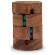 Logoplay Revolve - Zauberwürfel - Dreh-Puzzle - Kugelpuzzle - Geduldspiel aus Holz