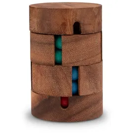Logoplay Revolve - Zauberwürfel - Dreh-Puzzle - Kugelpuzzle - Geduldspiel aus Holz