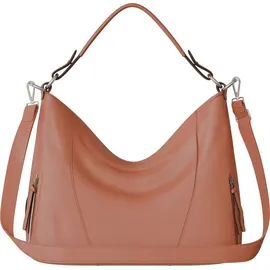 KMISSO 30627 Shopper Veganes Leder Brown