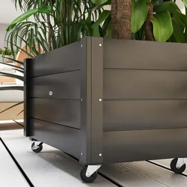 Outsunny Hochbeet 89 x 48 x 47 cm Schwarz