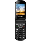 Onestyle Platin mit 4G, Tik Tok, Facebook, Youtube Klapphandy (2,8 Zoll, Kamera, FM-Radio, Tik Tok, Facebook, Youtube) schwarz