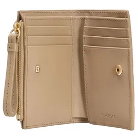 Lacoste Crocodelle Geldbörse 6cc 12 cm braun