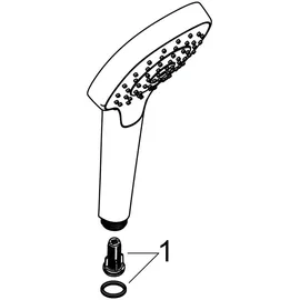 Hansgrohe Croma Select E 1jet (26814400)