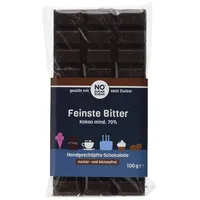 NO SUGAR SUGAR Feinste Bitter Schokolade vom Konditor, zuckerfrei, 11er Pack (11 x 100 g)