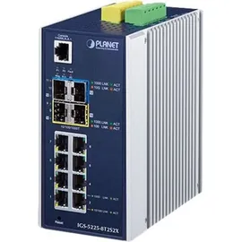 Planet Industrial L2+ 8-Port 10/100/1000T - 2-Port