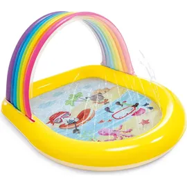 Intex Rainbow Arch Spray Planschbecken 147 x 86 x 130 cm