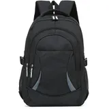 Primaster Rucksack schwarz-grau, 32 x 46 x 18 cm (B x H x T)