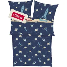 IBENA Textilwerke GmbH Explore the Universe blau (135x200+80x80cm)