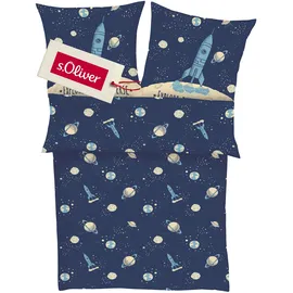 IBENA Textilwerke GmbH Explore the Universe blau (135x200+80x80cm)