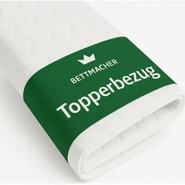 bettmacher Topperbezug 200 x 200 cm weiß