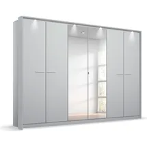 Rauch Drehtürenschrank OTELI 275 x 231 x 58 cm Grau