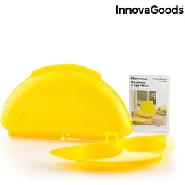 InnovaGoods Omlette Maker für die Mikrowelle, Gelb