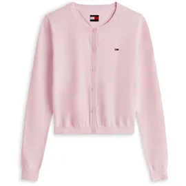 Tommy Hilfiger TJW ESSENTIAL CREW NECK CARDIGAN Pearly Pink S