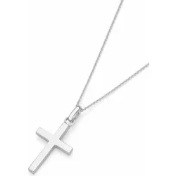 Kette mit Anhänger »Schmuck Geschenk Silber 925 Halsschmuck Halskette Ankerkette Kreuz«, 515082-0 Silber-925
