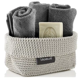 BLOMUS Häkelkorb TELA beige 10 x 19 x 15 cm
