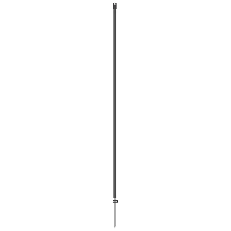 Ersatzpfahl für 112cm Netze, 1 Spitze schwarz