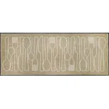 Wash+Dry Cutlery Symphony 75 x 90 cm Beige