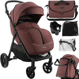 MOMI CLARA Kinderwagen in Burgund