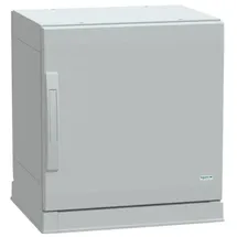 Schneider Electric Polyestergehäuse, PLAZ m. Sockelrahmen, offener Boden, 500x500x420 IP54 Inhalt: