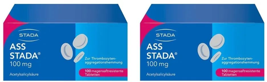 Ass Stada 100 mg magensaftresistente Tabletten