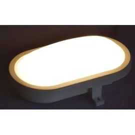ChiliTec Oval-Armatur 12W IP44 grau