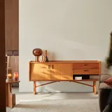 Sideboard aus Teakholz Lowboard 160 Marcus