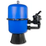 Pacific 500 mm teilbarer Sandfilter mit Side-Mount Ventil