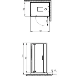 Hoesch SensePerience Rechteck 1400x900 rechts Duschwanne Solique Weiss 531421.010550,
