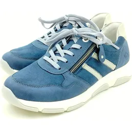 REMONTE Schnürschuhe in jeans/jeans/hellgrau | Gr.: 38
