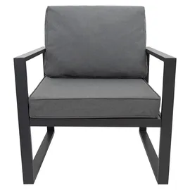 MONSTER SHOP Aluminium-Gartenmöbel-Set 7-Sitzer Loungeset grau