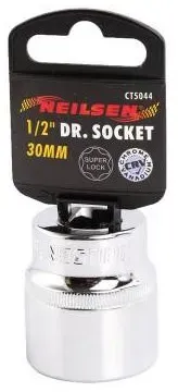 30 mm - Chrom-Vanadium-Stecknuss Super Lock für 1/2