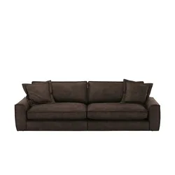 Sofa   Janice , braun , Maße (cm): B: 278 H: 89 T: 113