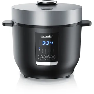 Arendo Reiskocher Schwarz/Silber 2,0 l