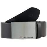 Tom Tailor Koppelgürtel Leder 3,5 cm schwarz 105