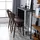 Homcom Barhocker 52 x 53 x 101 cm Braun